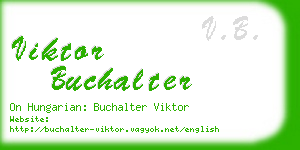 viktor buchalter business card